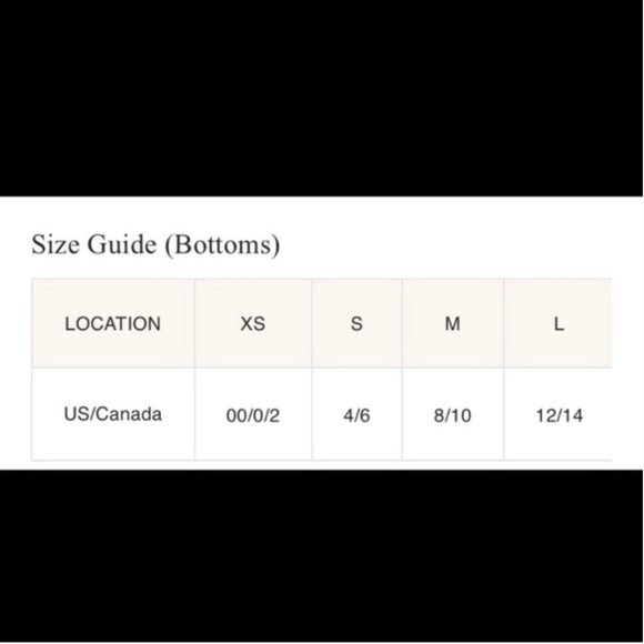 NWT Free People Serena Tanga Panties Cotton Lined Gusset Black Large ( 12-14) - Picture 9 of 9